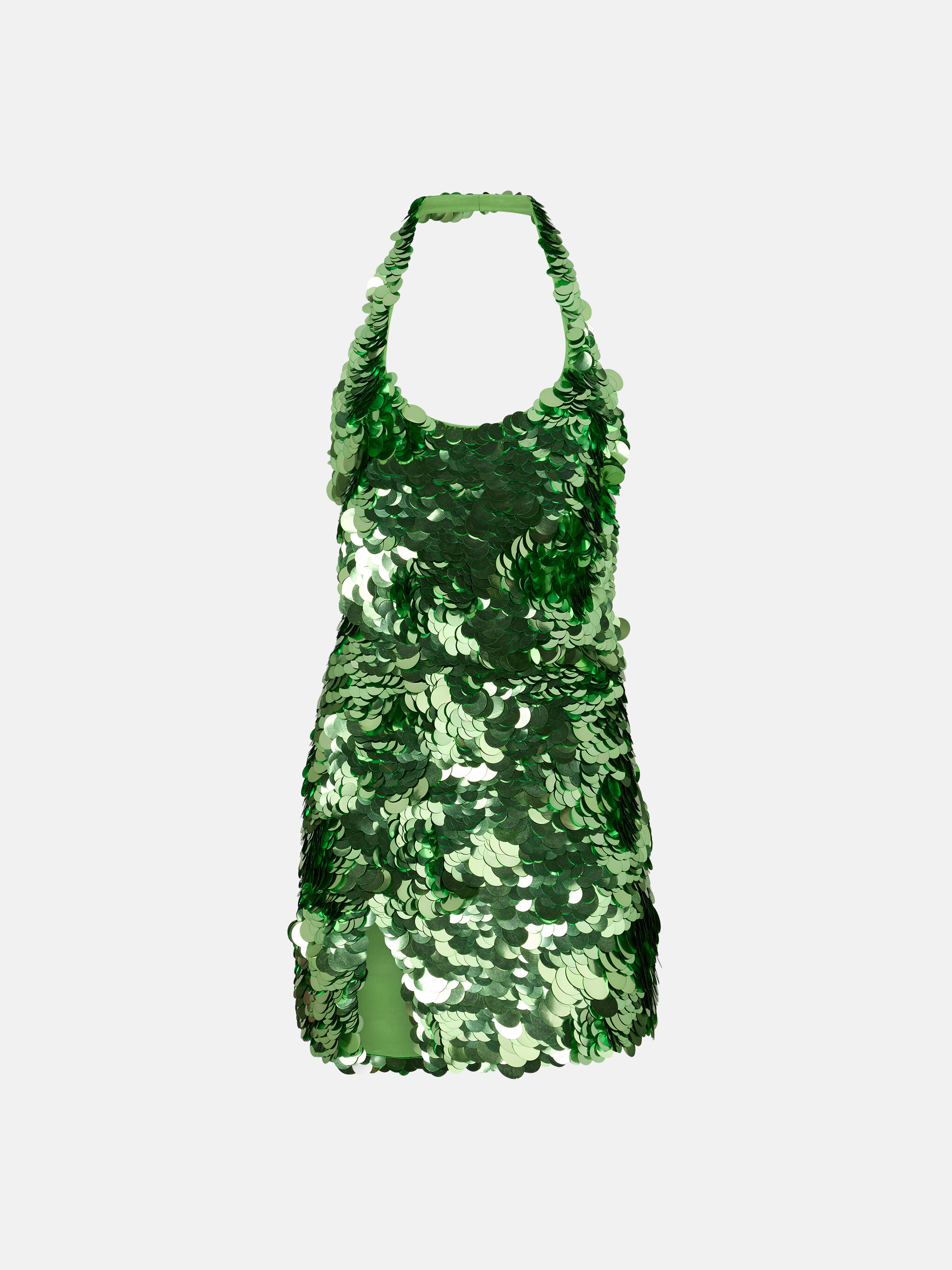 Allium'' green mini dress for Women ...